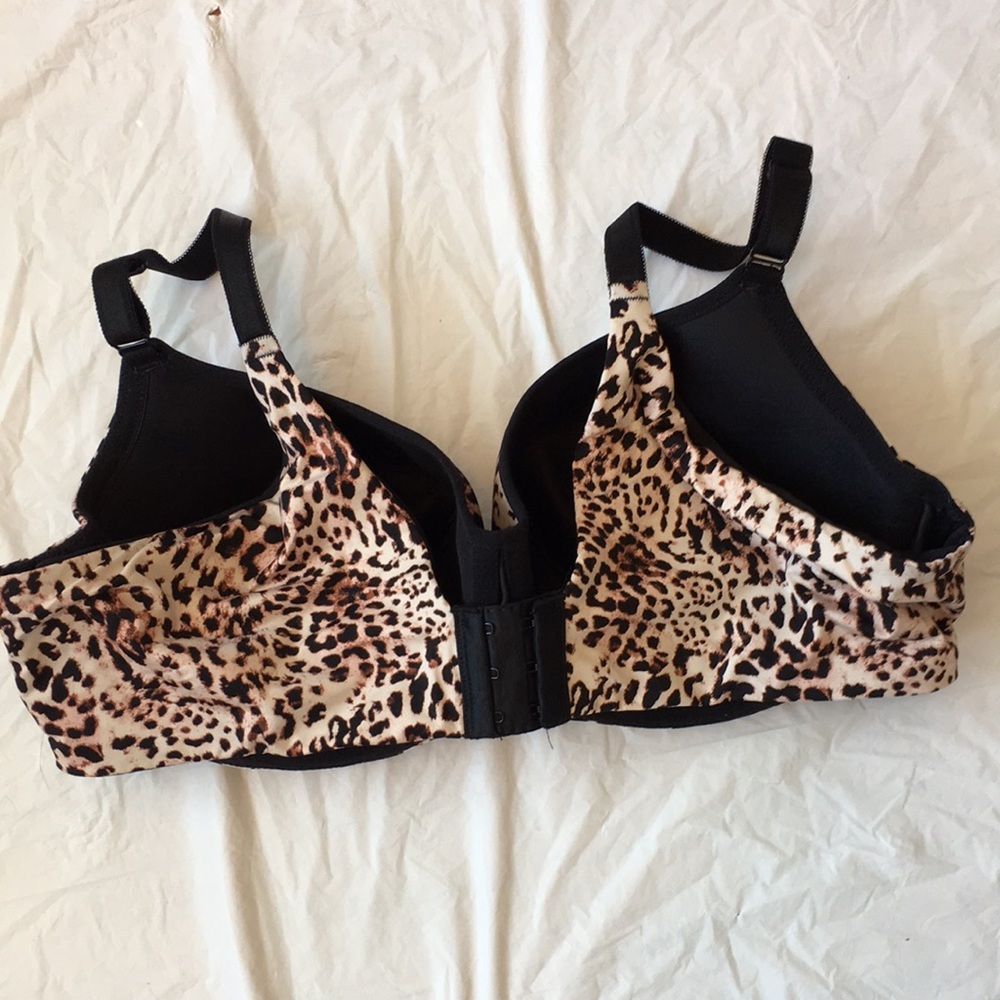 Torrid Curve Leopard Print Underwire Bra Size 42c… - image 3